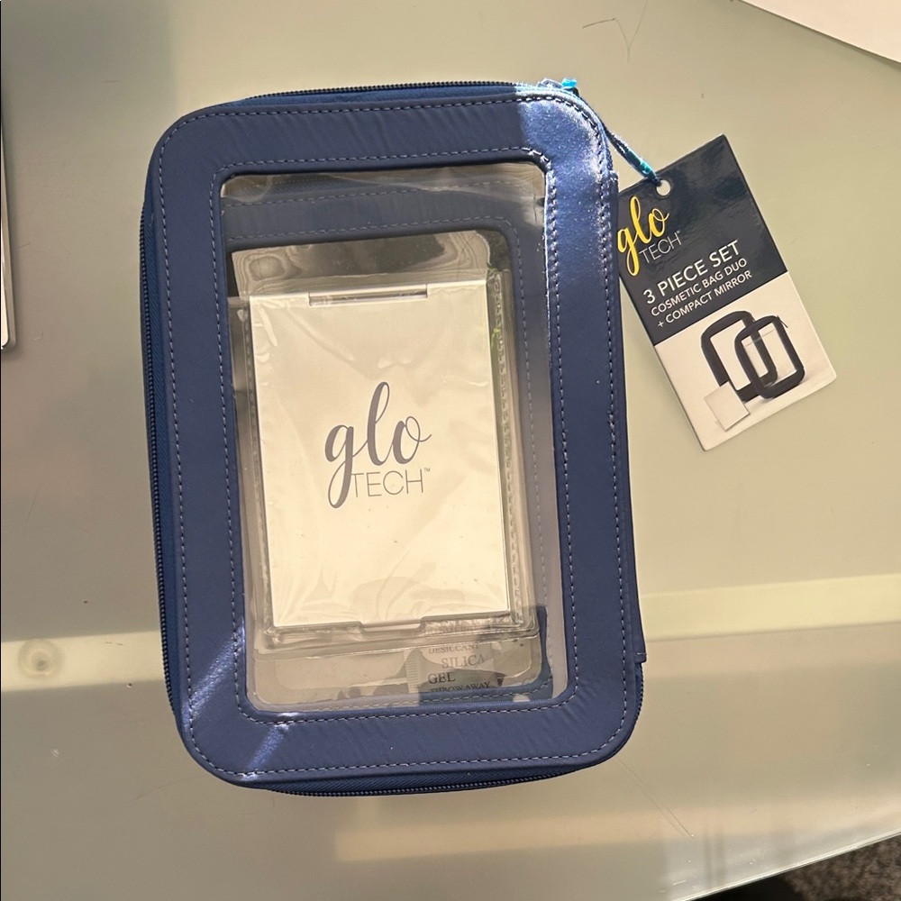 Blue Cosmetic Bag